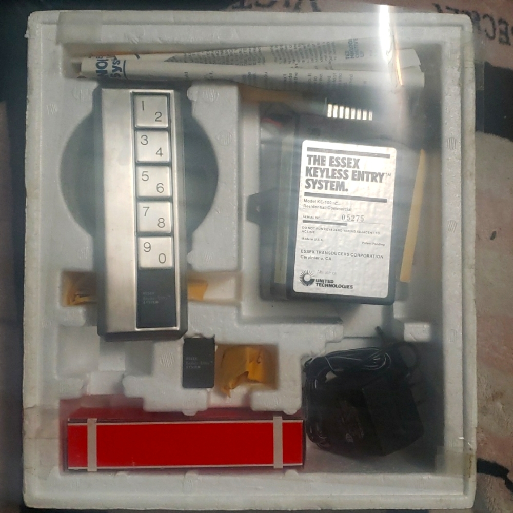 ESSEX KEYLESS ENTRY SYSTEM NEW UNUSED